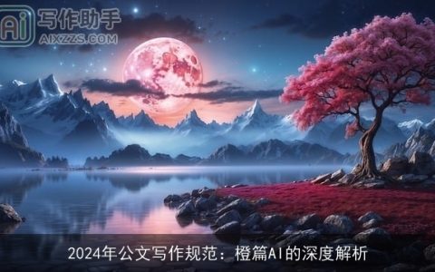 2024年公文写作规范：橙篇AI的深度解析