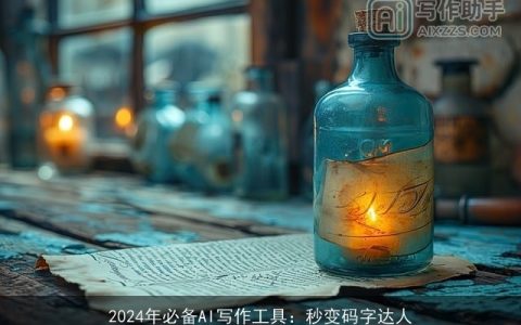 2024年必备AI写作工具：秒变码字达人