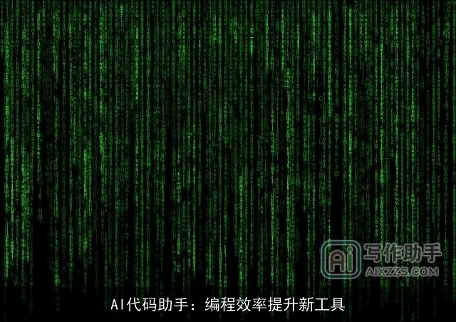 AI代码助手：编程效率提升新工具