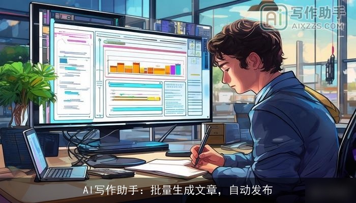 AI写作助手：批量生成文章，自动发布