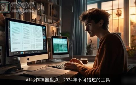 AI写作神器盘点：2024年不可错过的工具