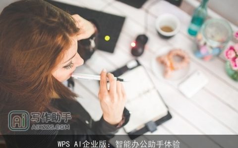 WPS AI企业版：智能办公助手体验