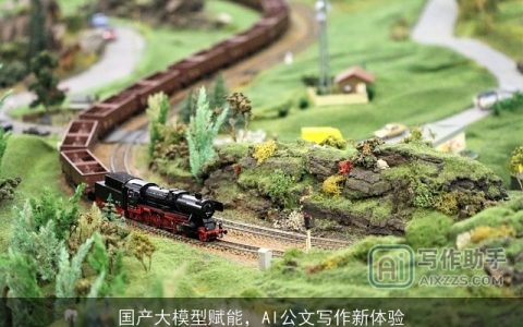 国产大模型赋能，AI公文写作新体验