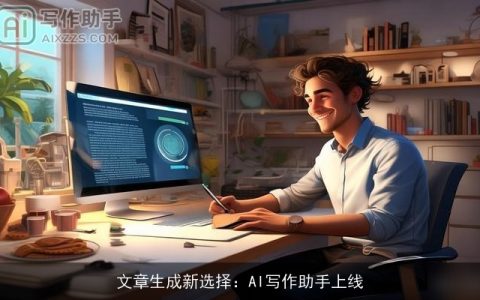 文章生成新选择：AI写作助手上线