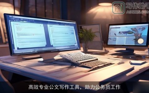 高效专业公文写作工具，助力公务员工作