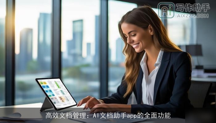 高效文档管理：AI文档助手app的全面功能