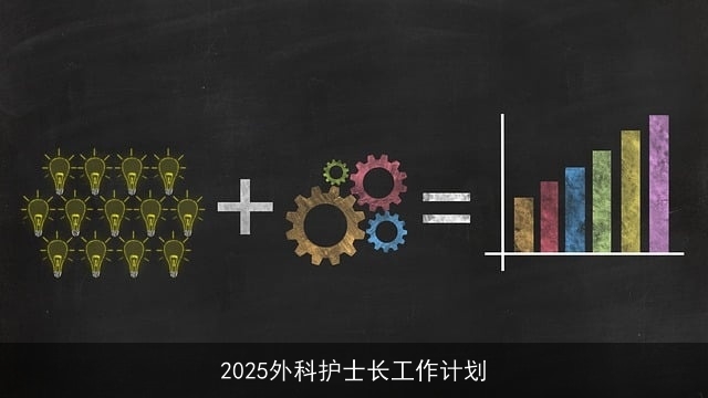 2025外科护士长工作计划