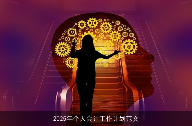 2025年个人会计工作计划范文