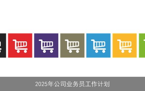 2025年公司业务员工作计划：全方位提升销售业绩的策略与实施