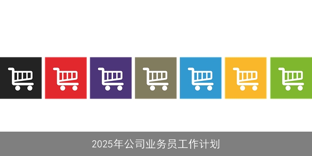 2025年公司业务员工作计划