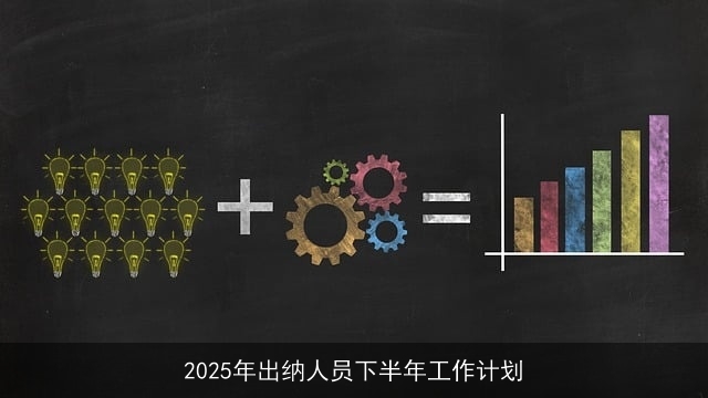 2025年出纳人员下半年工作计划