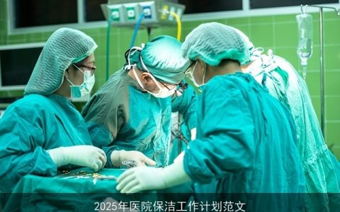 2025年医院保洁工作计划：提升环境卫生，保障医患安全