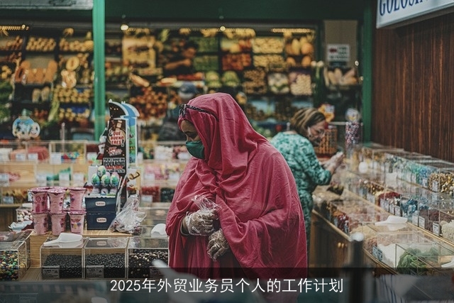 2025年外贸业务员个人的工作计划