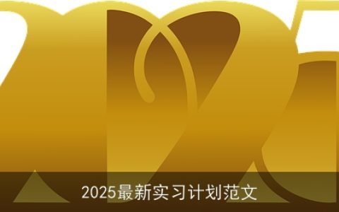 2025年学生实习计划：全面提升专业技能与综合素质