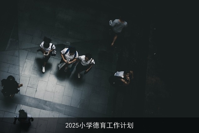 2025小学德育工作计划