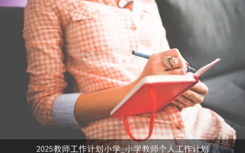 2025年小学教师全面工作计划与实施策略