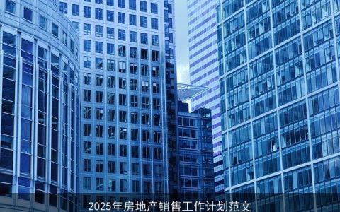 2025年房地产销售工作计划：市场分析、目标设定与策略部署