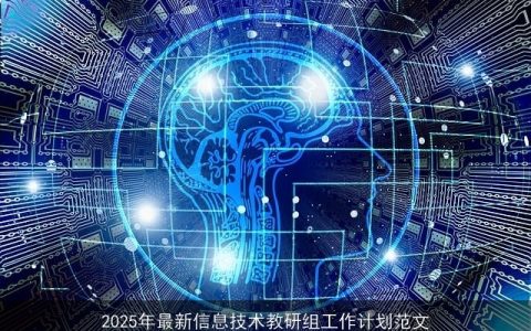 2025年最新信息技术教研组工作计划范文