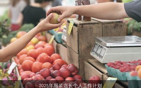 2025年服装店长全面工作计划：市场洞察、团队建设与数字化转型