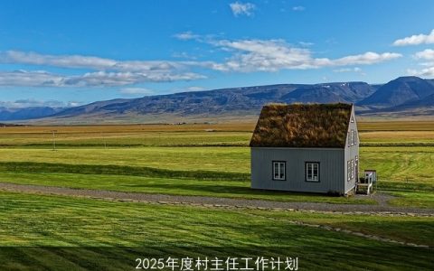 2025年村主任工作计划：助力乡村振兴，共建美好家园