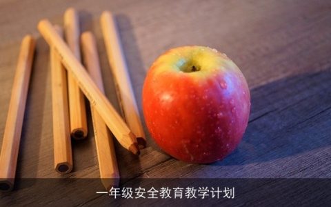 一年级学生安全意识培养教学计划