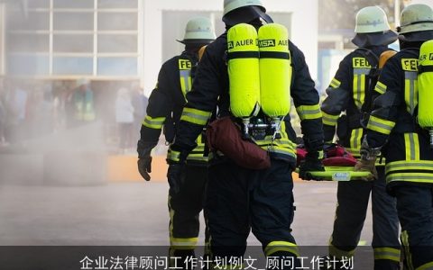 企业法律顾问工作计划：全面风险管理与企业合规性提升策略