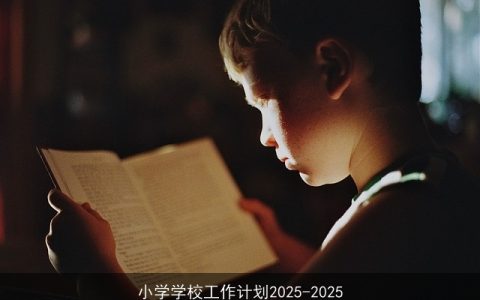 小学学校工作计划2025-2025