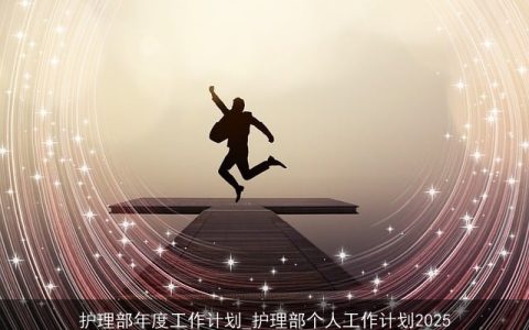 护理部年度工作计划_护理部个人工作计划2025