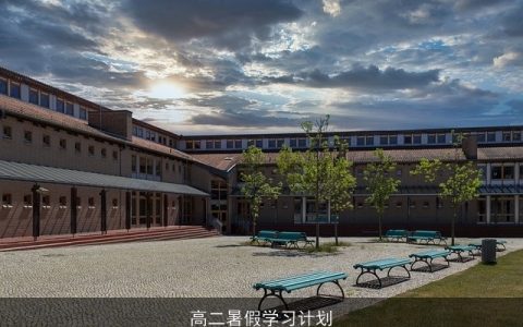 高二暑假学习计划