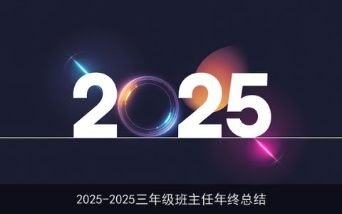 2025-2025三年级班主任年终总结