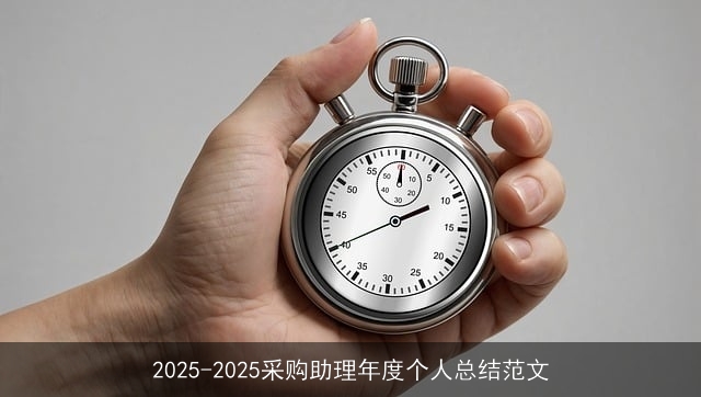 2025-2025采购助理年度个人总结范文