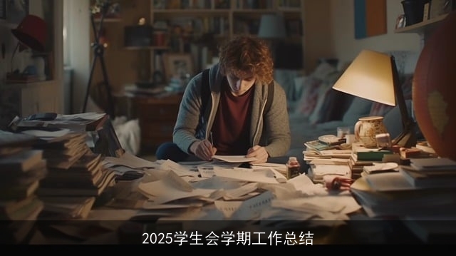 2025学生会学期工作总结