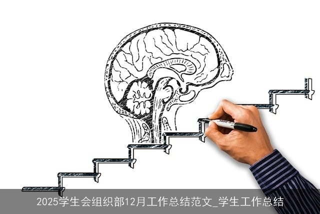 2025学生会组织部12月工作总结范文_学生工作总结