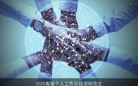 2025客服个人工作总结简短范文