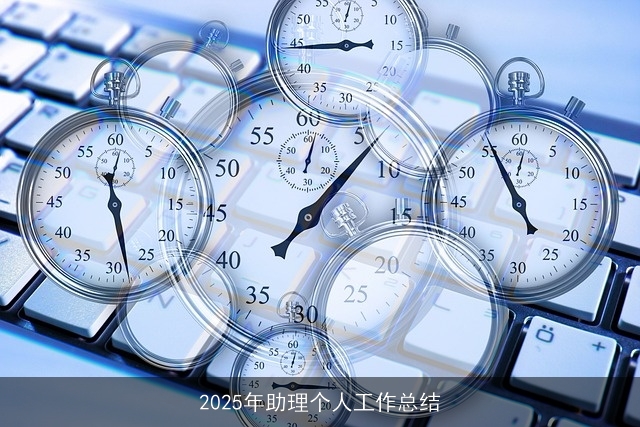 2025年助理个人工作总结