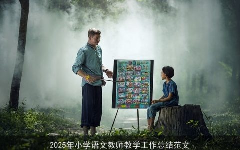 2025年小学语文教师教学工作总结范文