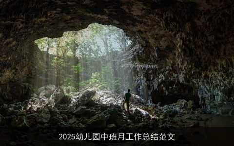 2025幼儿园中班月工作总结范文