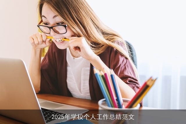 2025年学校个人工作总结范文