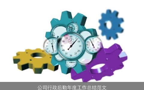 公司行政后勤年度工作总结范文