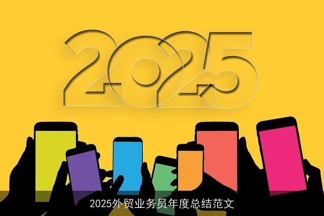 2025外贸业务员年度总结范文