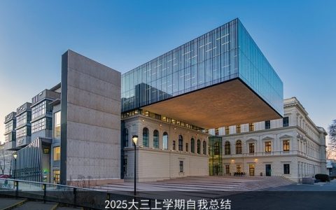 2025大三上学期自我总结