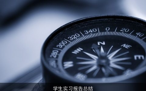 学生实习报告总结