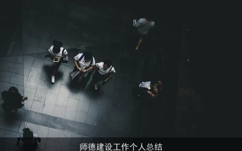 师德建设工作个人总结