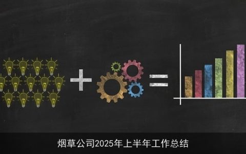 烟草公司2025年上半年工作总结