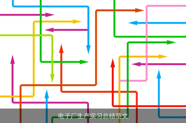 电子厂生产实习总结范文