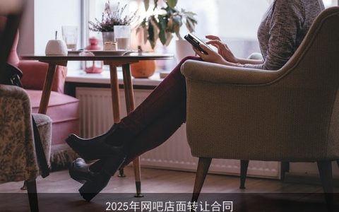 2025年网吧店面转让合同