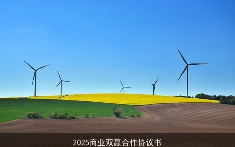 2025商业双赢合作协议书