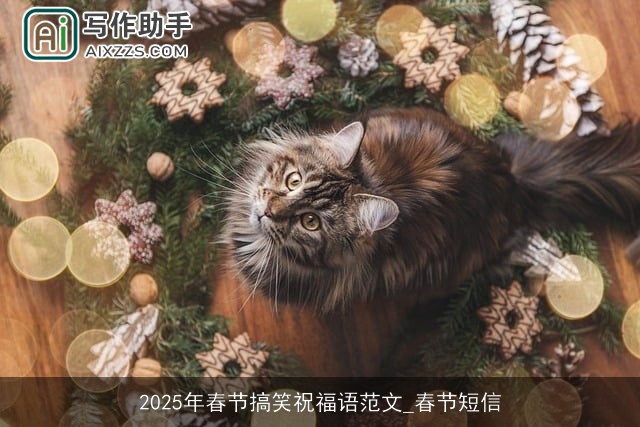 2025年春节搞笑祝福语范文_春节短信