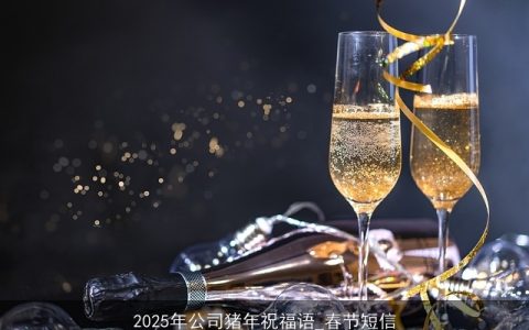 2025年公司猪年祝福语_春节短信