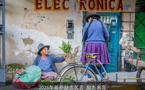 2025年最新励志名言_励志名言